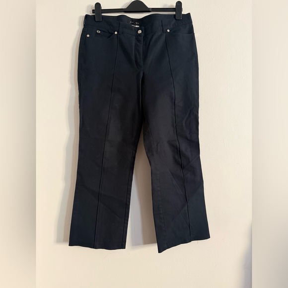 ESCADA High-Waist Straight Leg Denim Jeans with Piping Size 44 EU / XL - Picture 5 of 11